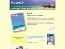 Tablet Screenshot of anna.edgeoftime.co.uk